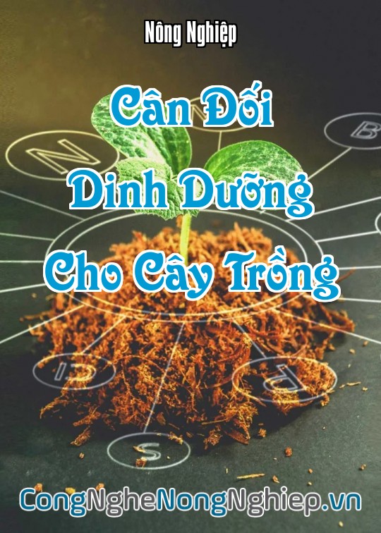 Ảnh bìa sách Cân Đối Dinh Dưỡng Cho Cây Trồng