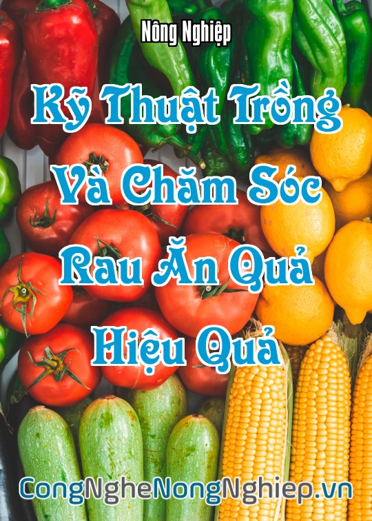 Ảnh bìa sách Kỹ Thuật Trồng Và Chăm Sóc Rau Ăn Quả Hiệu Quả