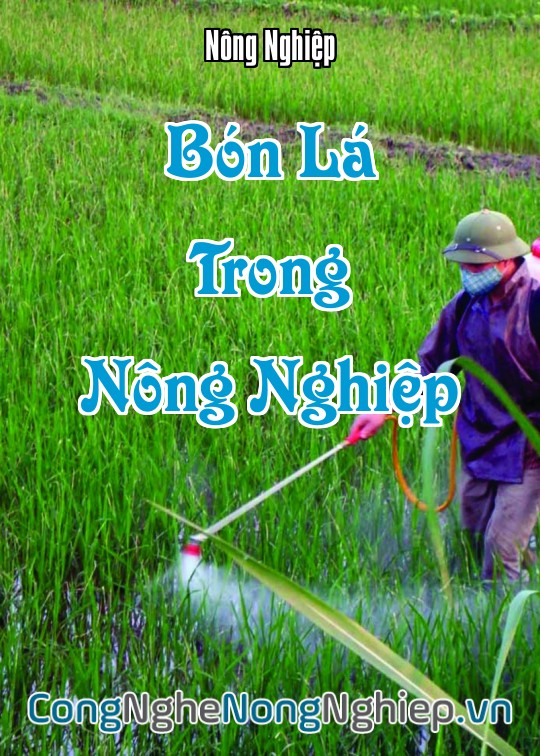 Ảnh bìa sách Bón Lá Trong Nông Nghiệp