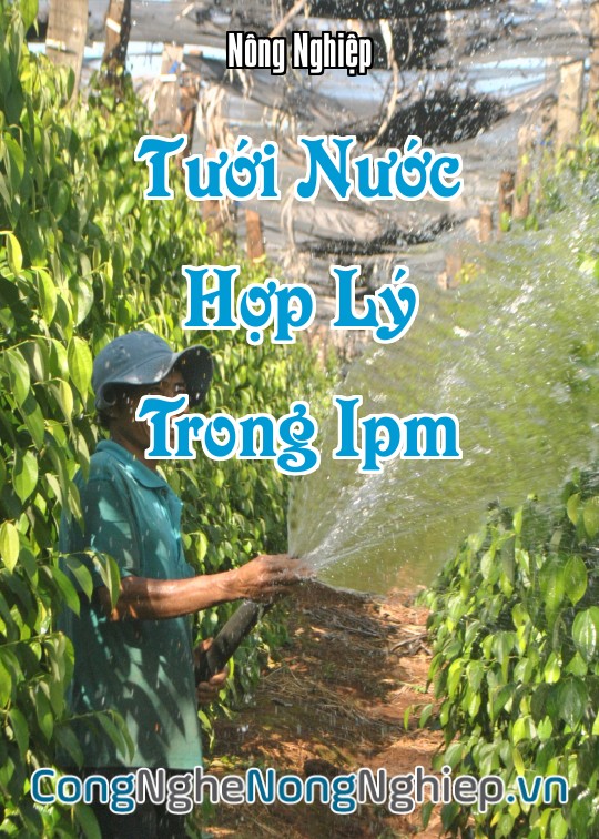 Ảnh bìa sách Tưới Nước Hợp Lý Trong Ipm