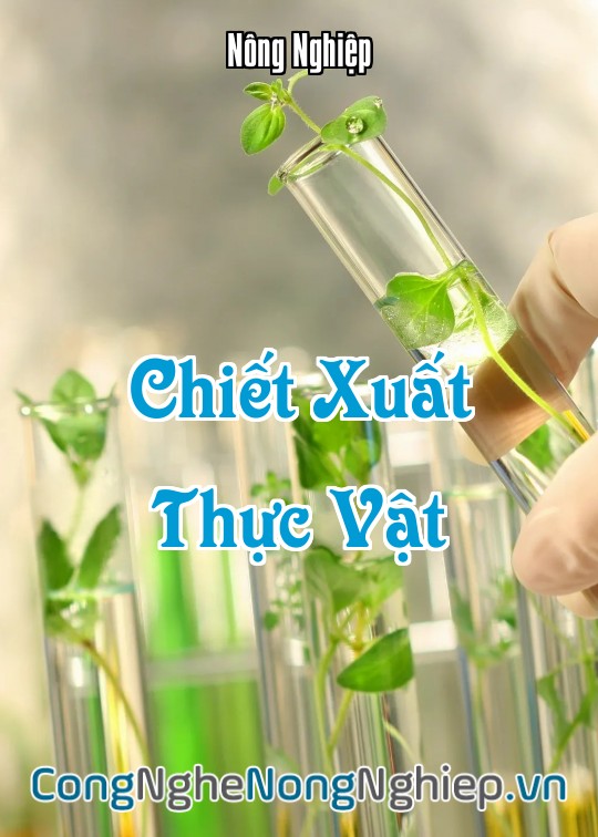 Ảnh bìa sách Chiết Xuất Thực Vật