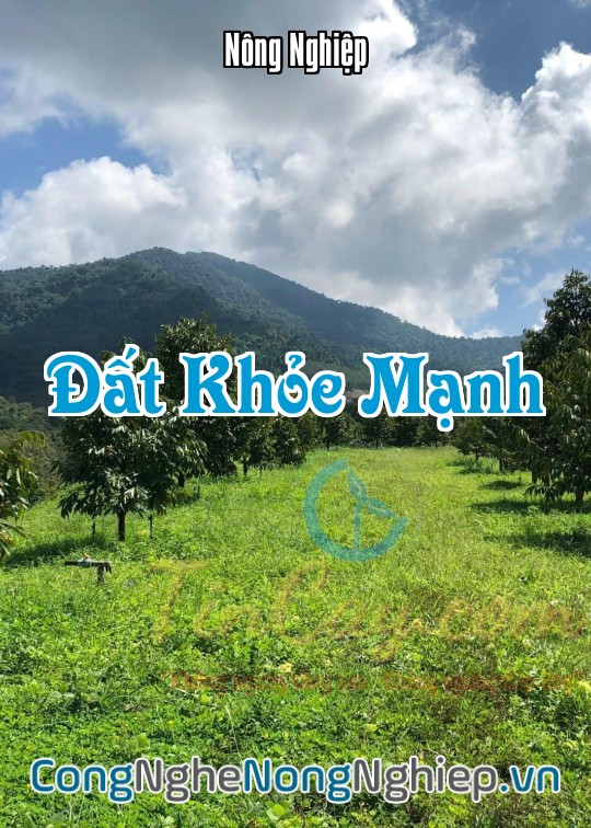 Ảnh bìa sách Đất Khỏe Mạnh