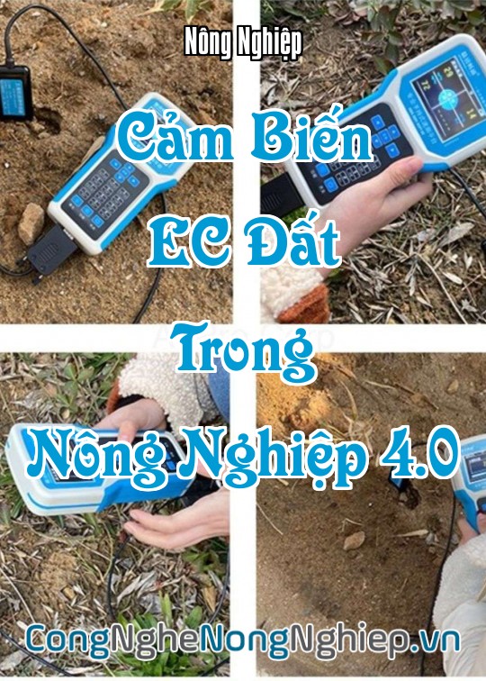 Ảnh bìa sách Cảm Biến Ec Đất Trong Nông Nghiệp 4.0