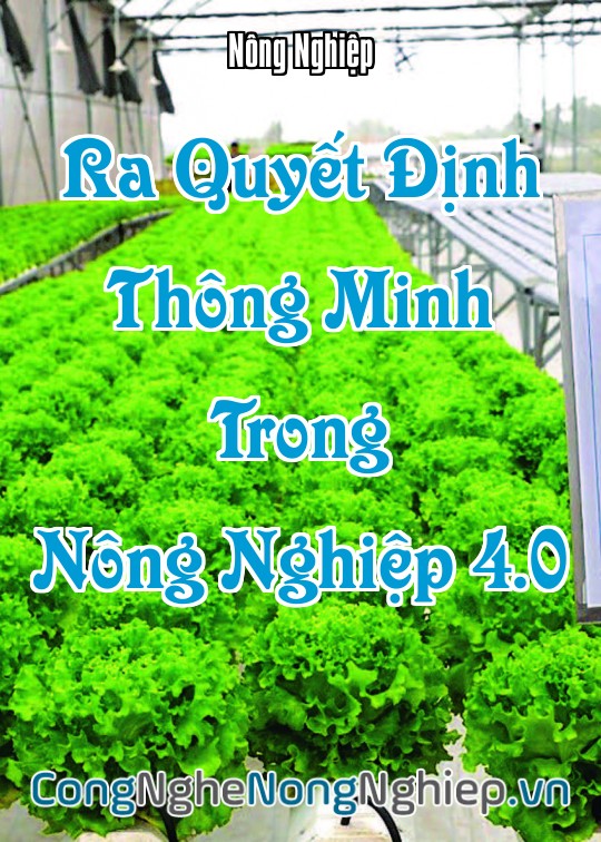 Ảnh bìa sách Ra Quyết Định Thông Minh Trong Nông Nghiệp 4.0