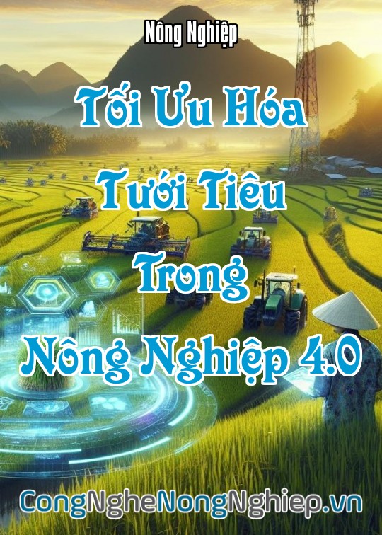 Ảnh bìa sách Tối Ưu Hóa Tưới Tiêu Trong Nông Nghiệp 4.0