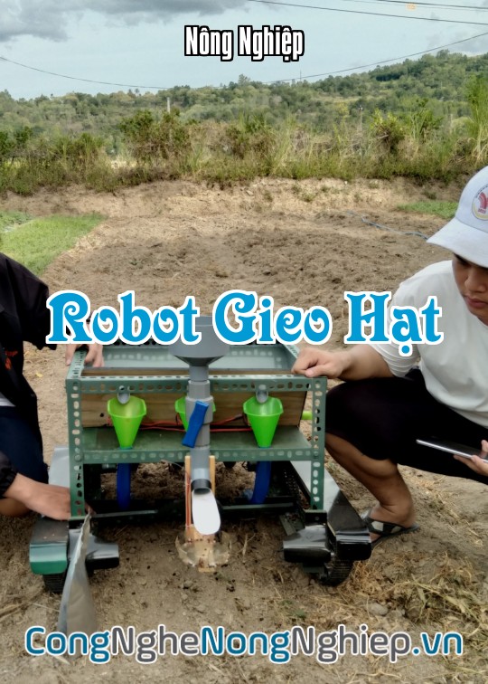 Ảnh bìa sách Robot Gieo Hạt