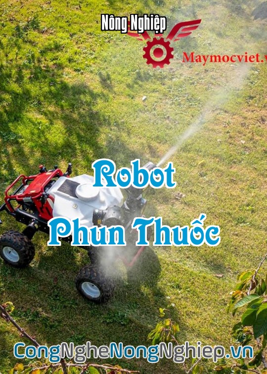 Ảnh bìa sách Robot Phun Thuốc