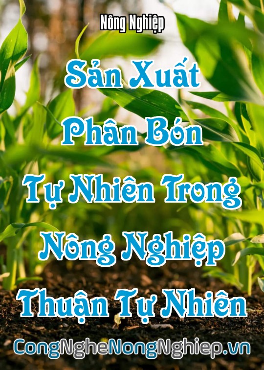 Ảnh bìa sách Sản Xuất Phân Bón Tự Nhiên Trong Nông Nghiệp Thuận Tự Nhiên