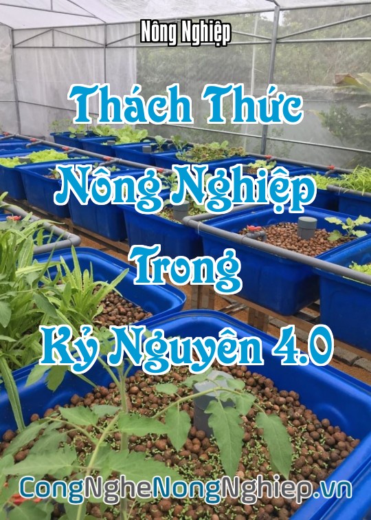 Ảnh bìa sách Thách Thức Nông Nghiệp Trong Kỷ Nguyên 4.0