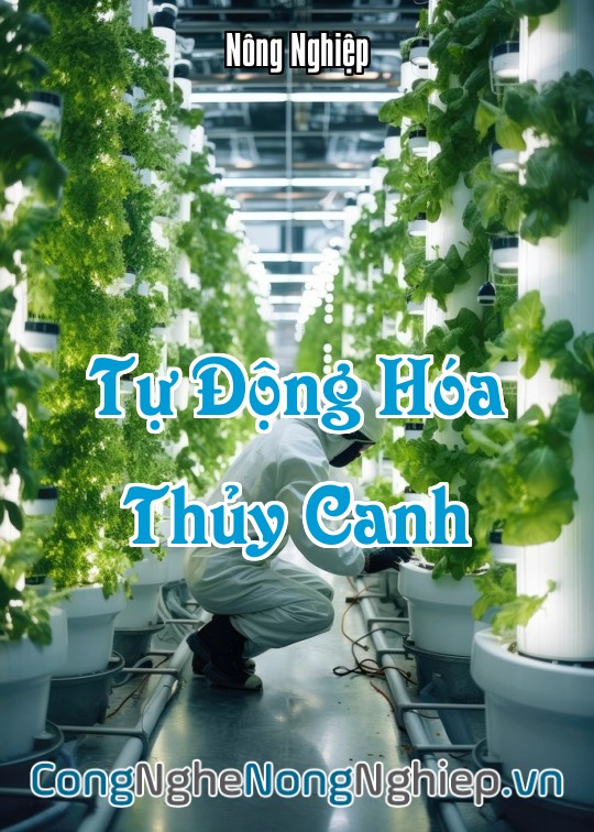 Ảnh bìa sách Tự Động Hóa Thủy Canh