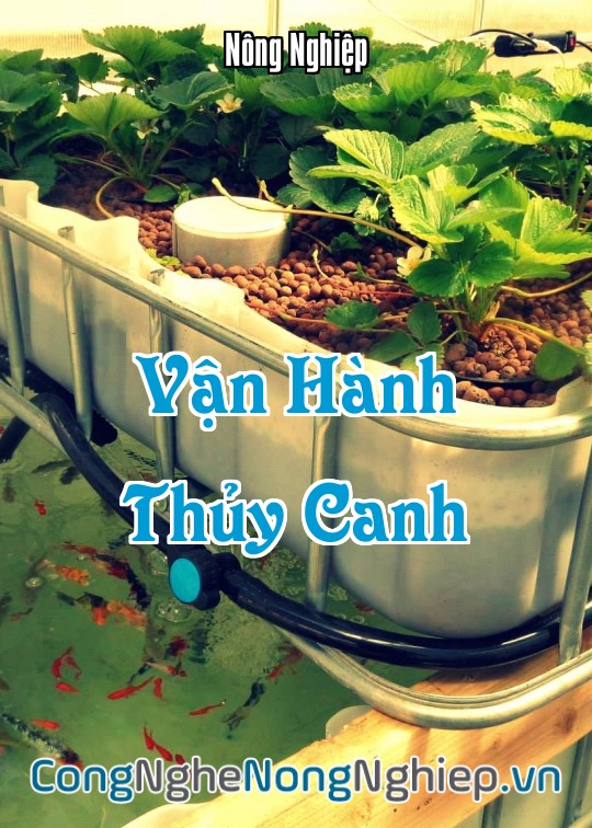 Ảnh bìa sách Vận Hành Thủy Canh