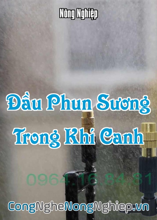 Ảnh bìa sách Đầu Phun Sương Trong Khí Canh